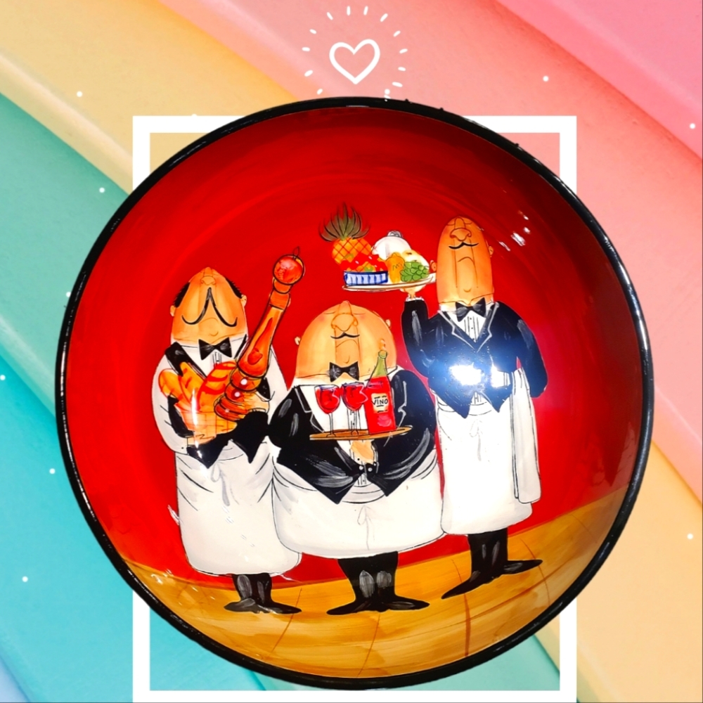 Tracy Flickinger Dinner Is Served Pasta Serve Bowl